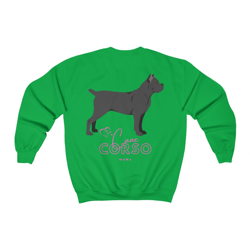 Black Cane Corso Mama Sweatshirt | Italian Mastiff | Dog Lover | Dog Mama | Dog Lover | Dog Mom | Mom Life | Dog Life | Dog T | Dog Shirt