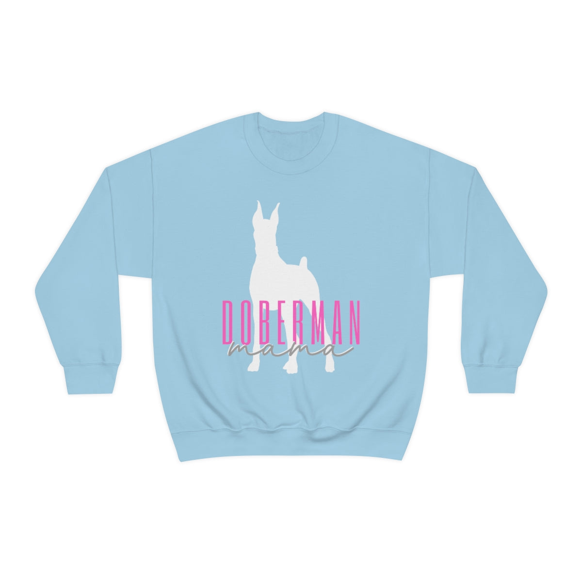 Doberman mama Crewneck Sweater - Customizable