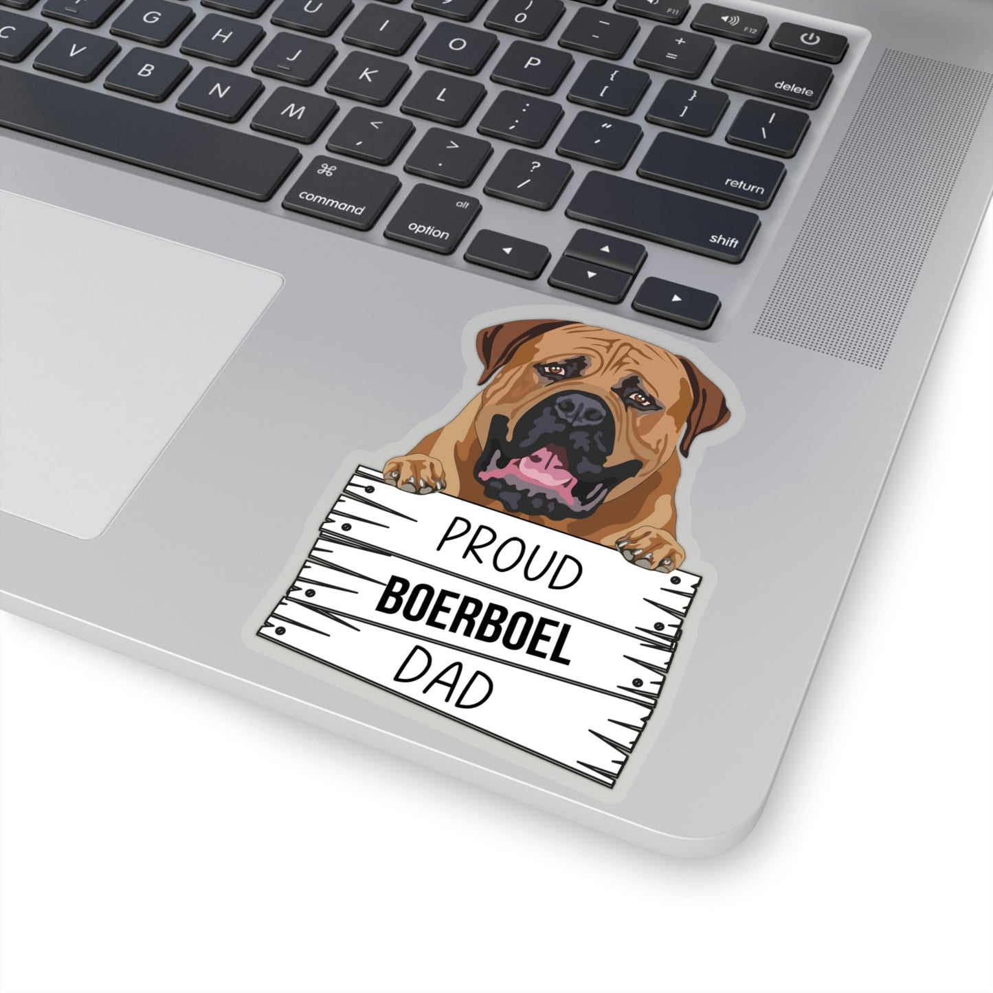 Boerboel Dad Kiss-Cut Stickers