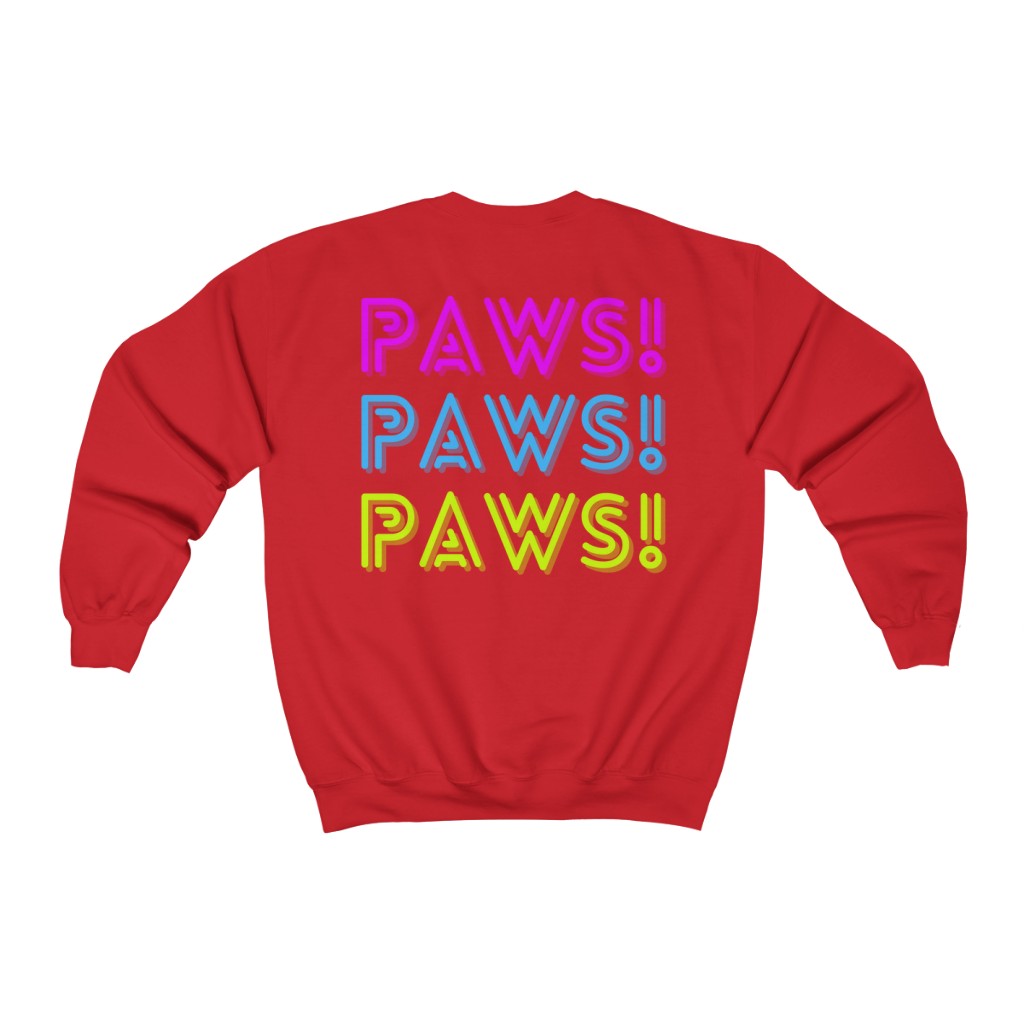 Paws! Paws! Paws! Crewneck Sweatshirt