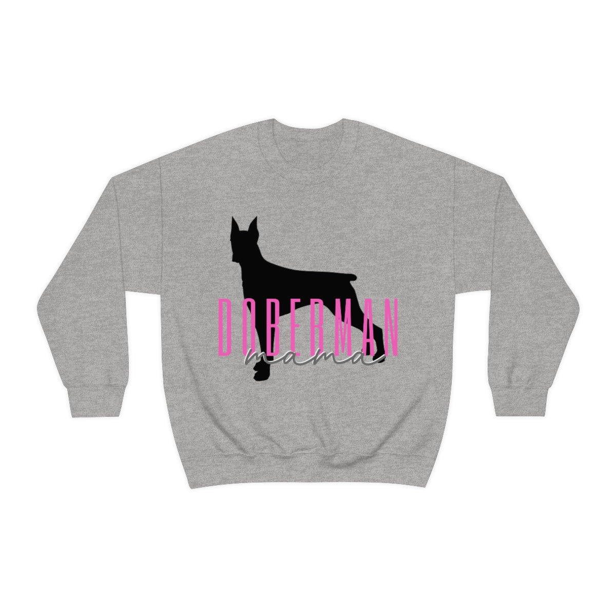 Doberman mama Crewneck Sweater - Customizable