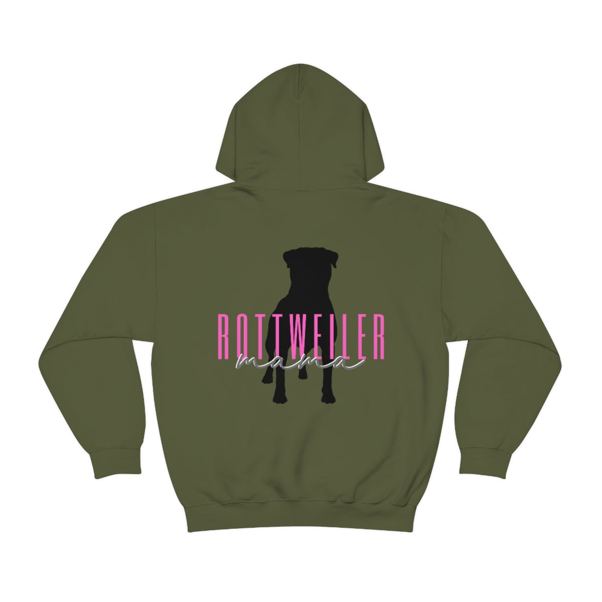 Rottweiler Mama Hoodie - Customizable