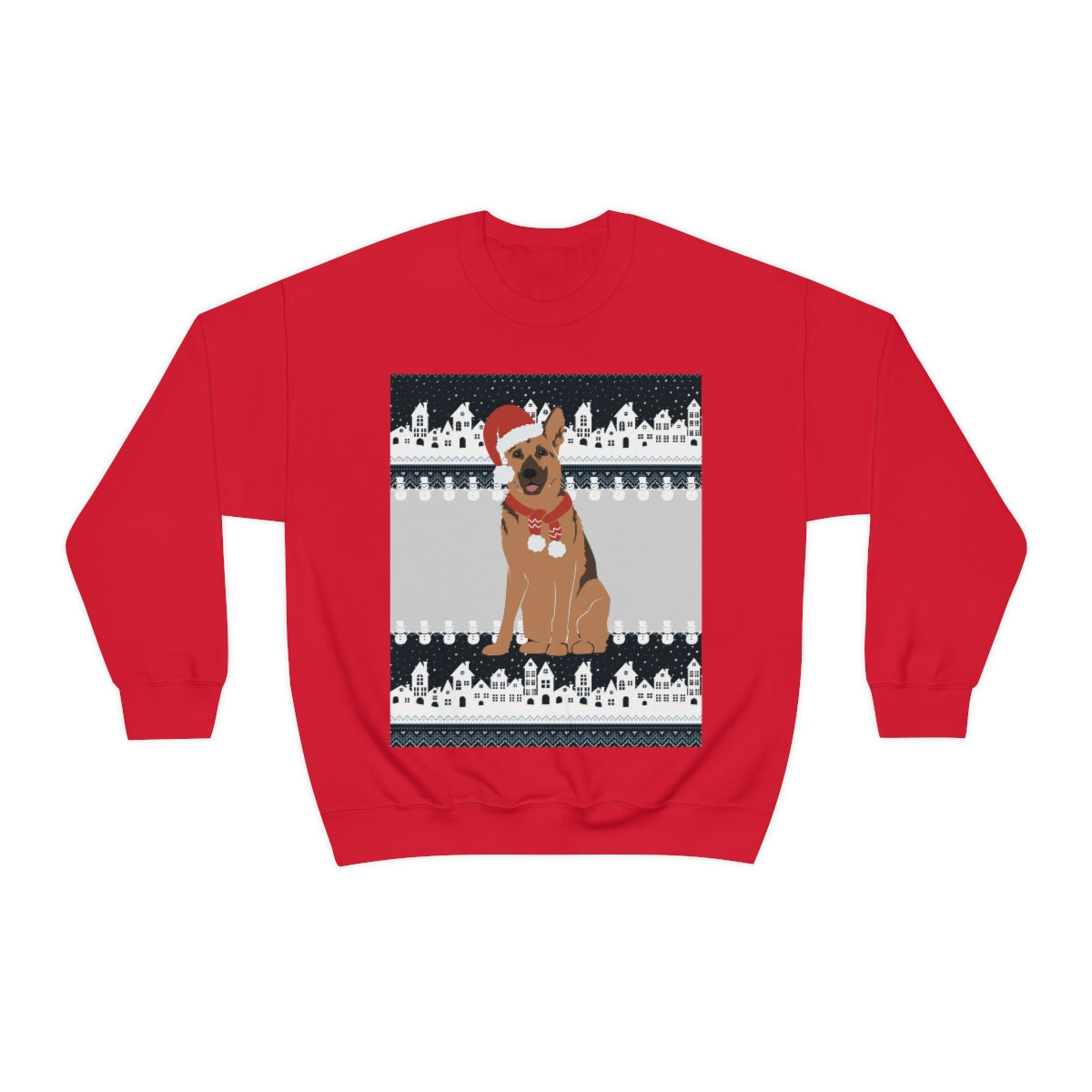 German Shepard Ugly Christmas Sweater