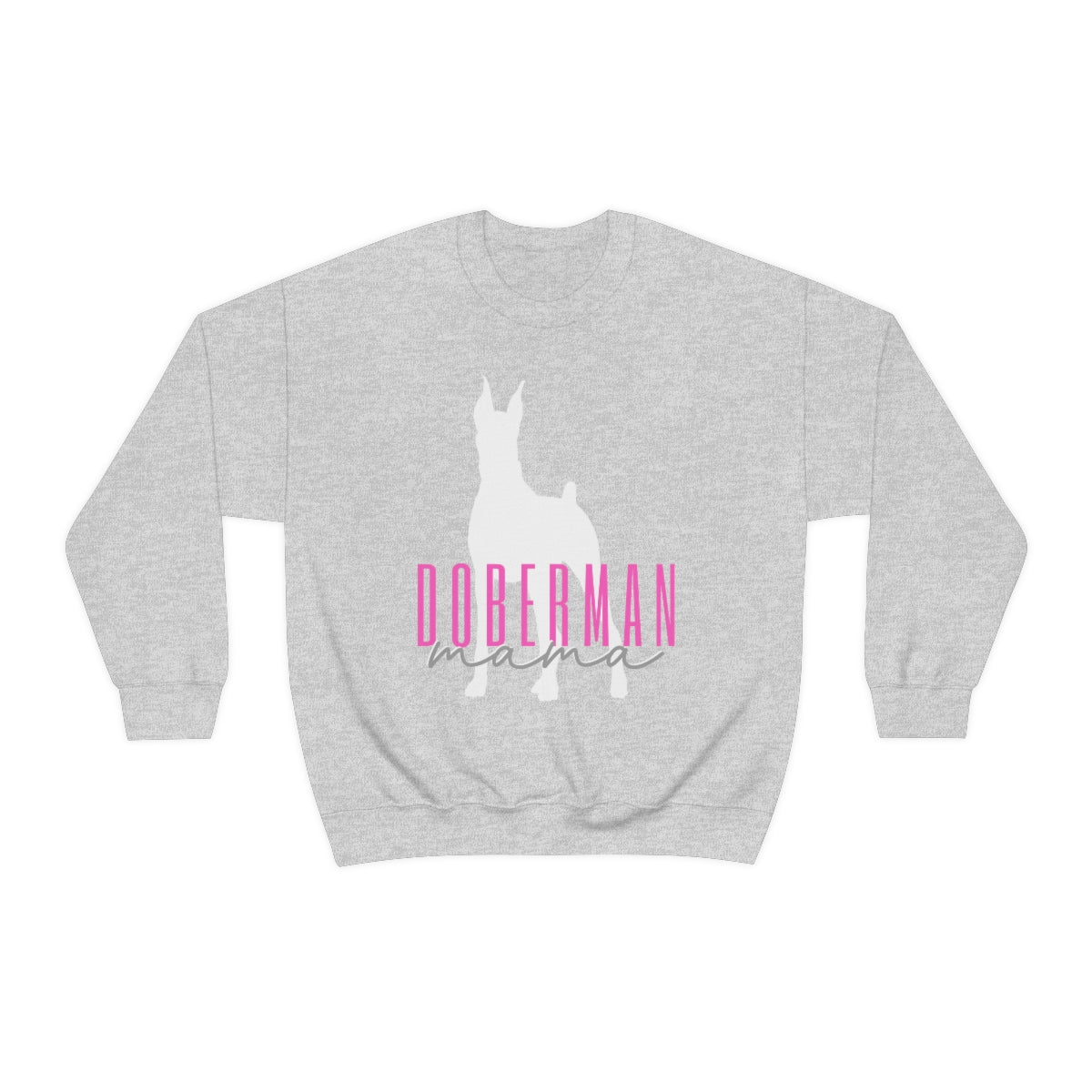 Doberman mama Crewneck Sweater - Customizable