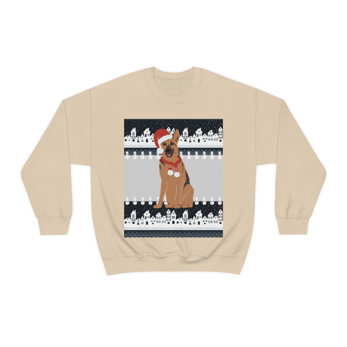 Ugly christmas hotsell sweater german shepherd