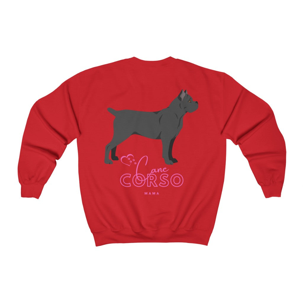 Black Cane Corso Mama Sweatshirt | Italian Mastiff | Dog Lover | Dog Mama | Dog Lover | Dog Mom | Mom Life | Dog Life | Dog T | Dog Shirt