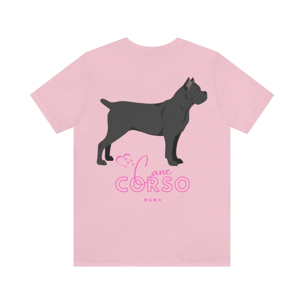 Black Cane Corso Mama T-Shirt