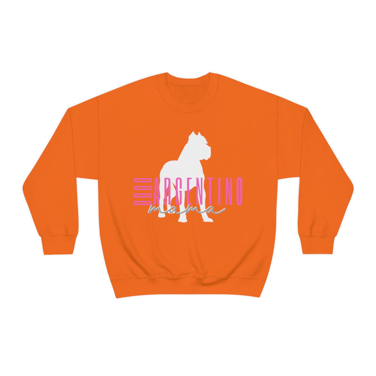 Dogo Argentino mama Crewneck Sweater - Customizable