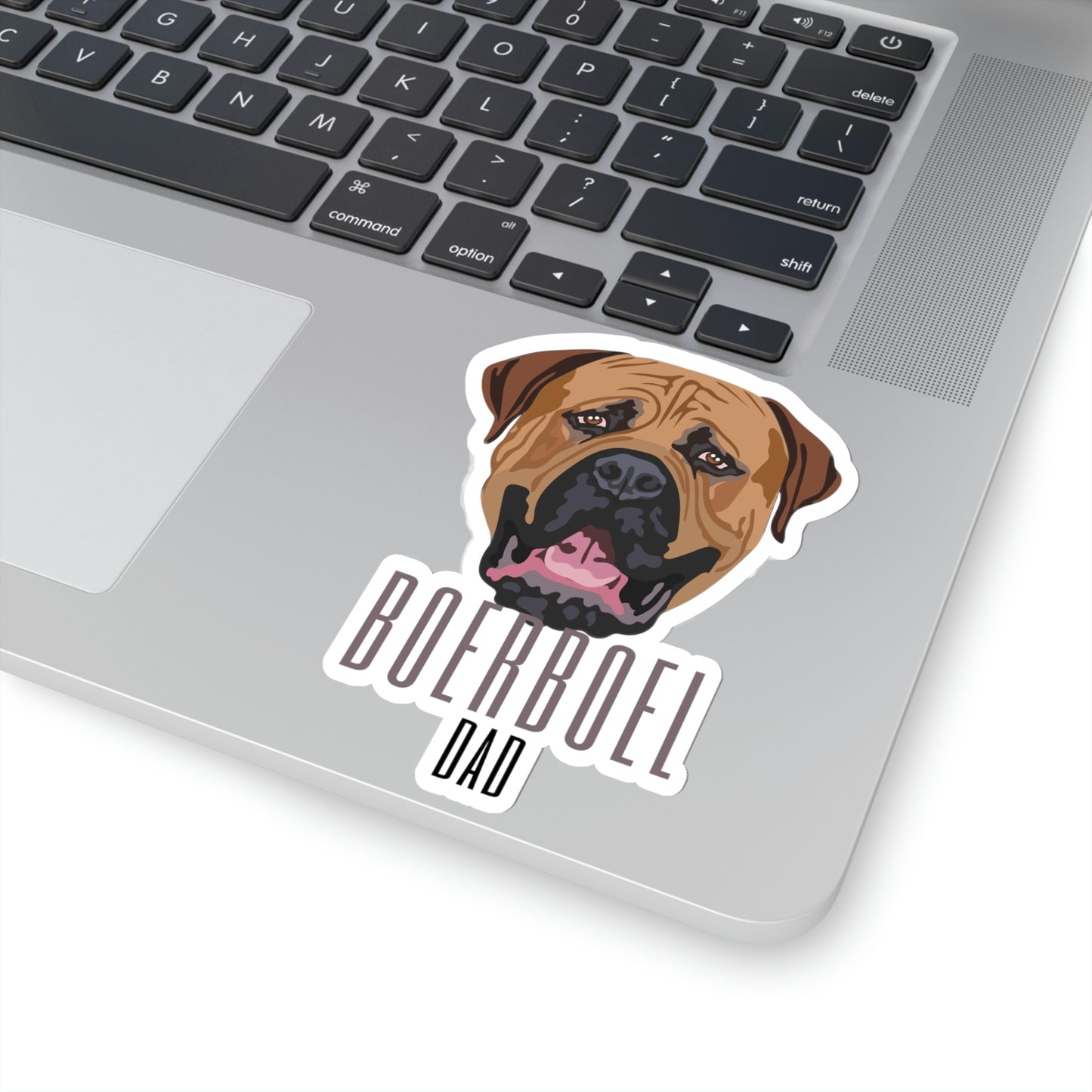 Boerboel Dad Kiss-Cut Sticker