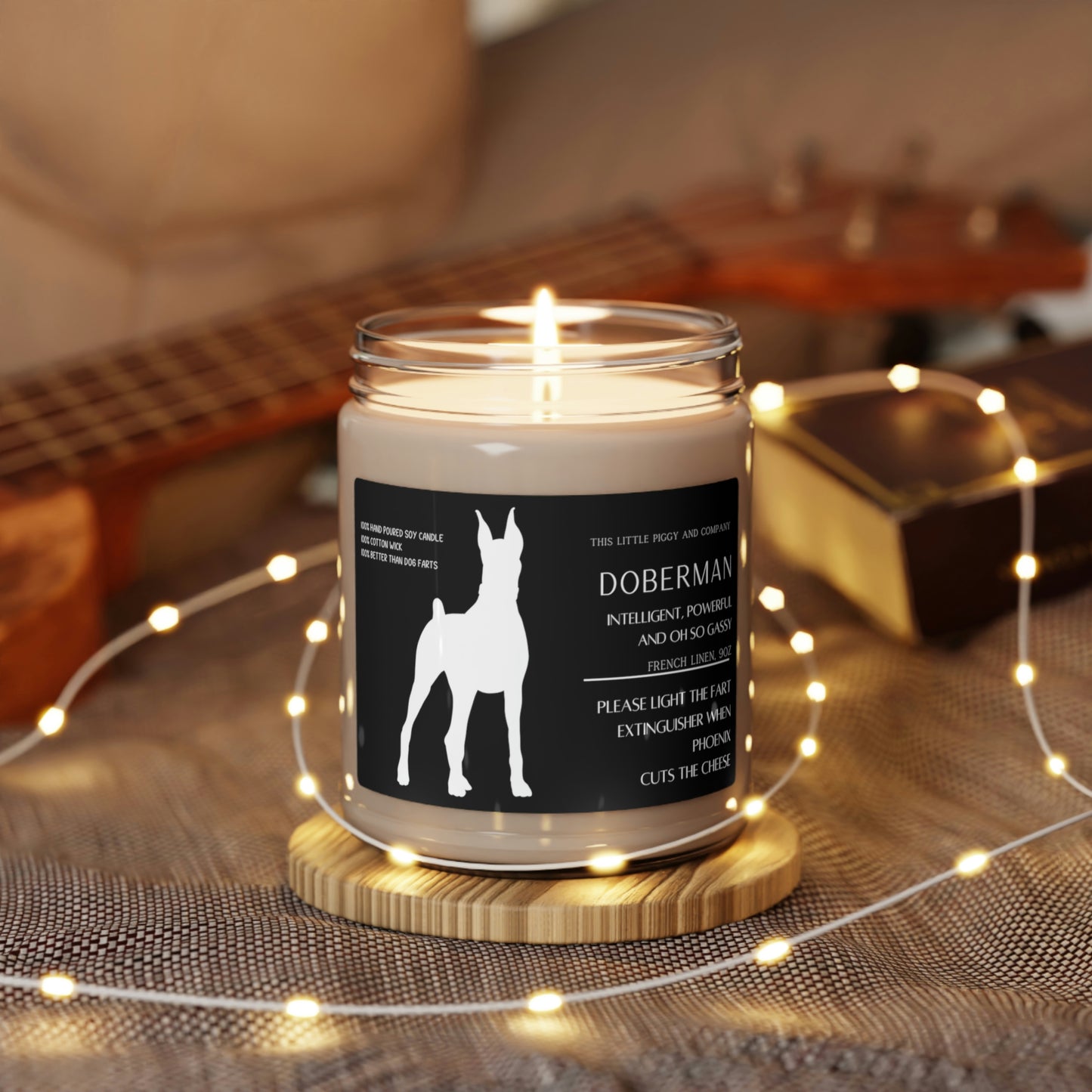 Doberman Gifts,Doberman Candle,Doberman Mom,Doberman Dad,Doberman Owner,Doberman Farts,Doberman Fart Candle,Doberman Decor,Dog Candle,Dog Mom,Dog Gift,Doberman Humor,Funny Dog Gifts