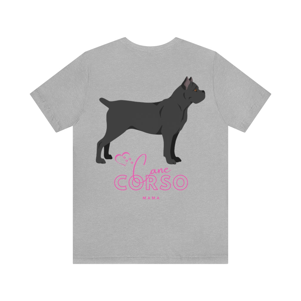 Black Cane Corso Mama T-Shirt