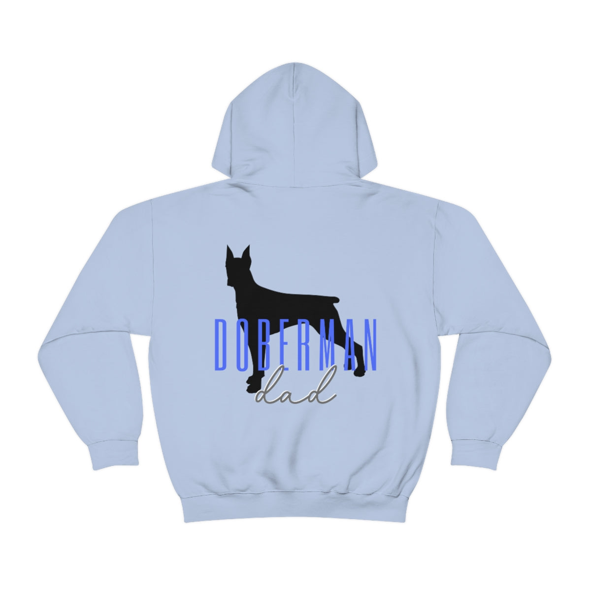 Doberman Dad Hoodie - Customizable