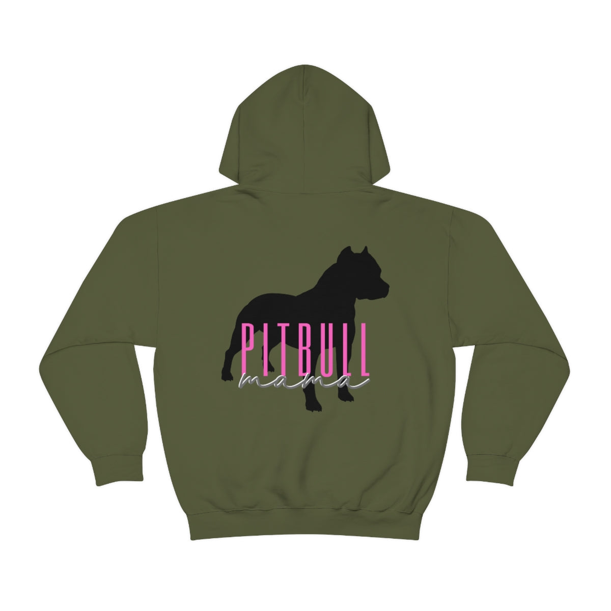 Pitbull Mama Hoodie - Customizable