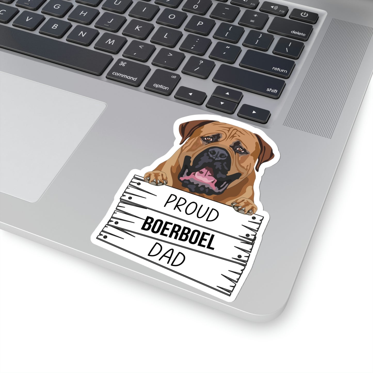 Boerboel Dad Kiss-Cut Stickers