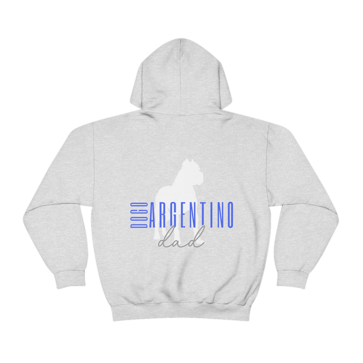 Dogo Argentino Dad Hoodie - Customizable