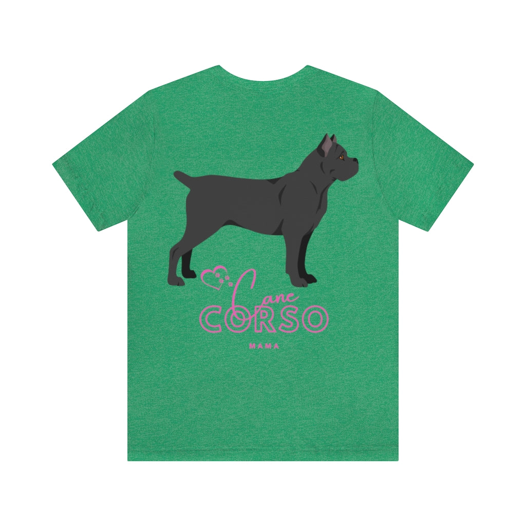 Black Cane Corso Mama T-Shirt