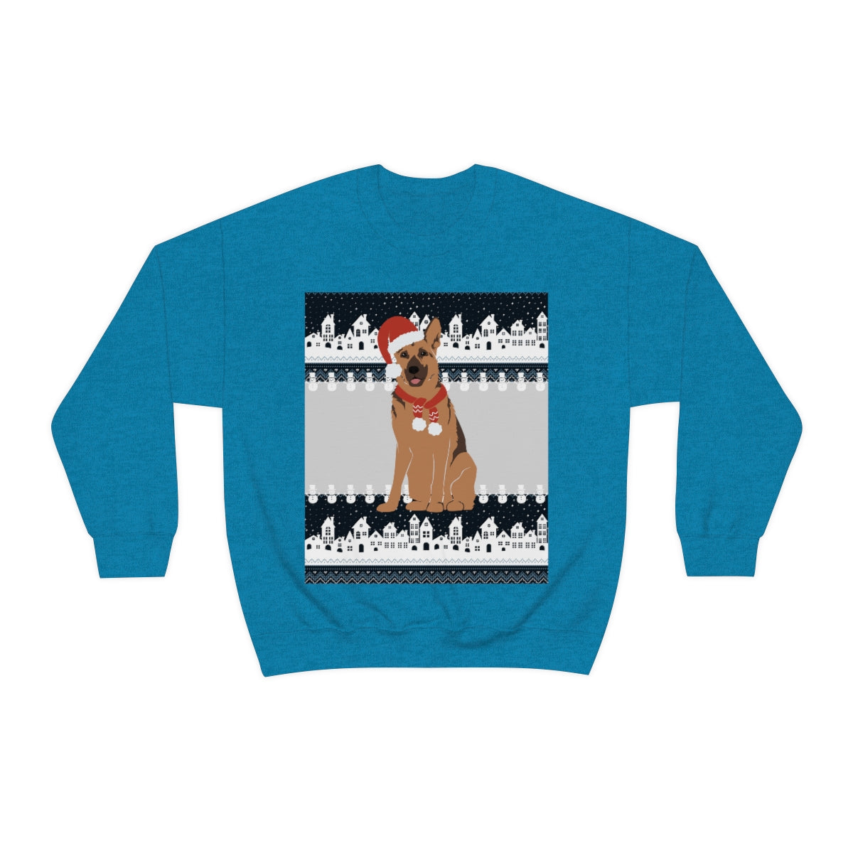 German Shepard Ugly Christmas Sweater