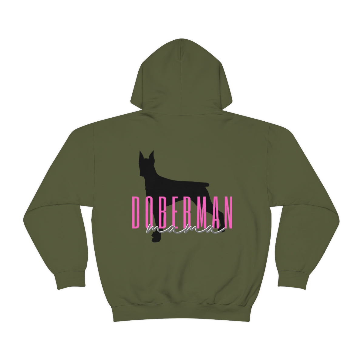 Doberman Mama Hoodie - Customizable