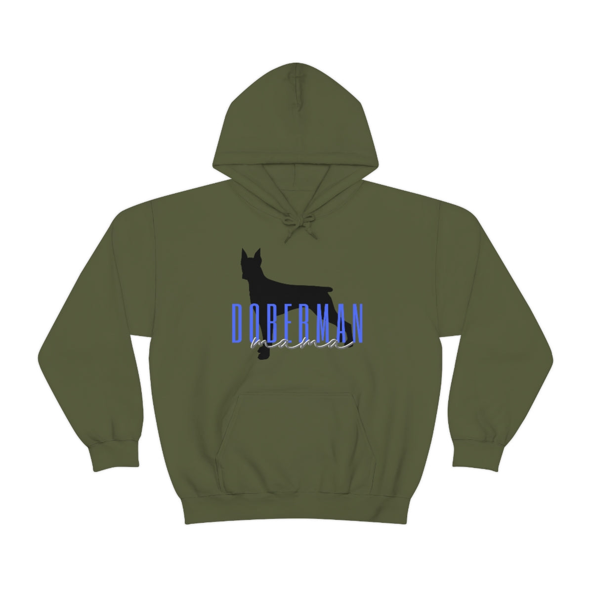 Doberman Mama Hoodie - Customizable