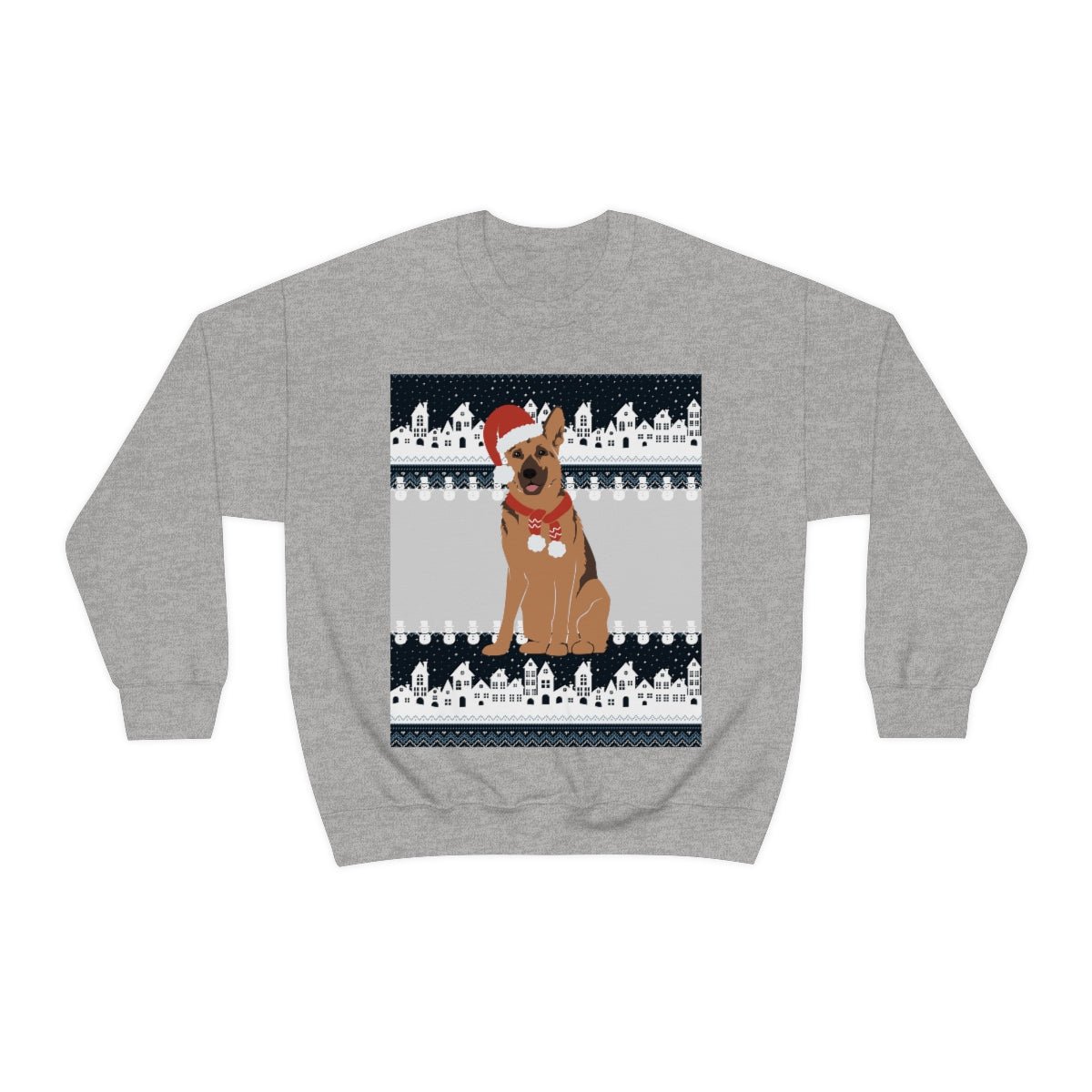 German Shepard Ugly Christmas Sweater