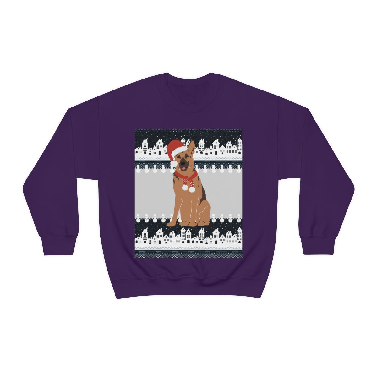 German Shepard Ugly Christmas Sweater