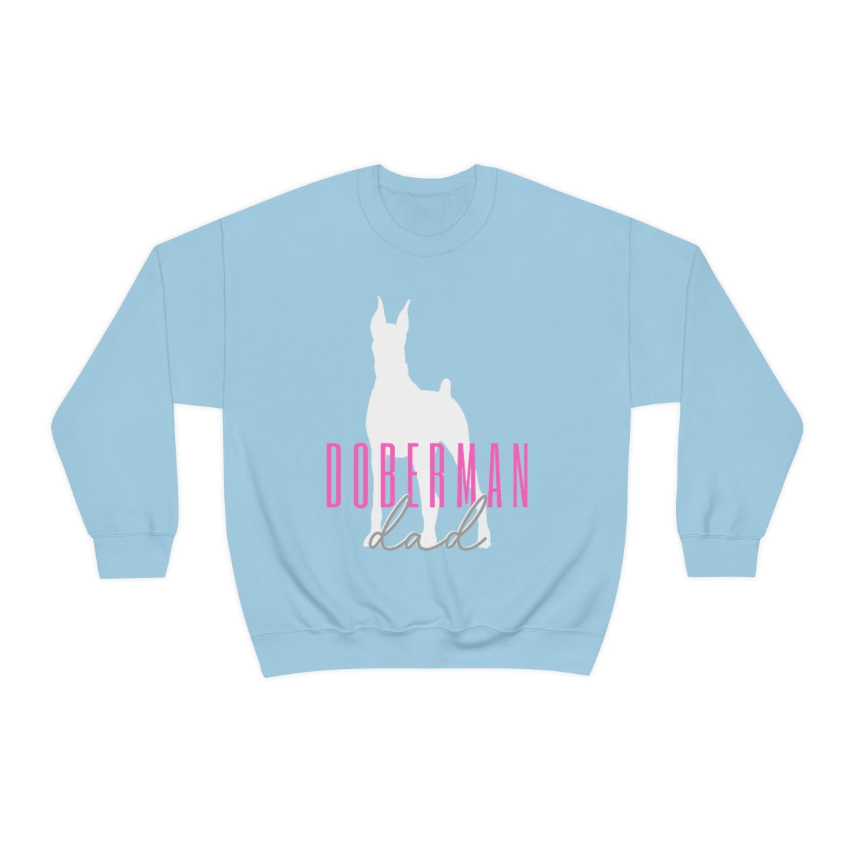 Doberman dad Crewneck Sweater - Customizable