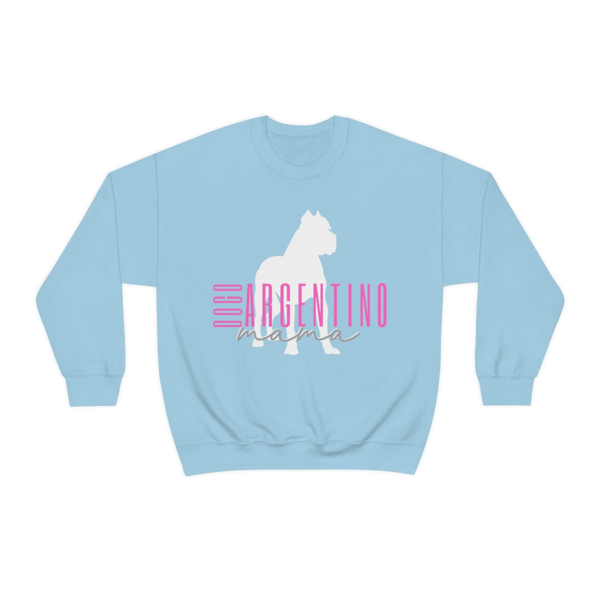 Dogo Argentino mama Crewneck Sweater - Customizable