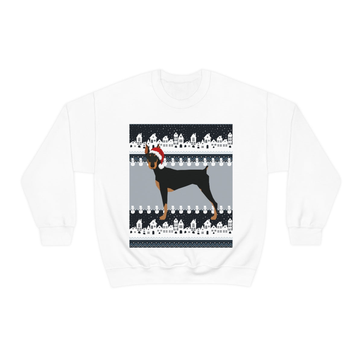 Doberman Pinscher Ugly Christmas Sweater