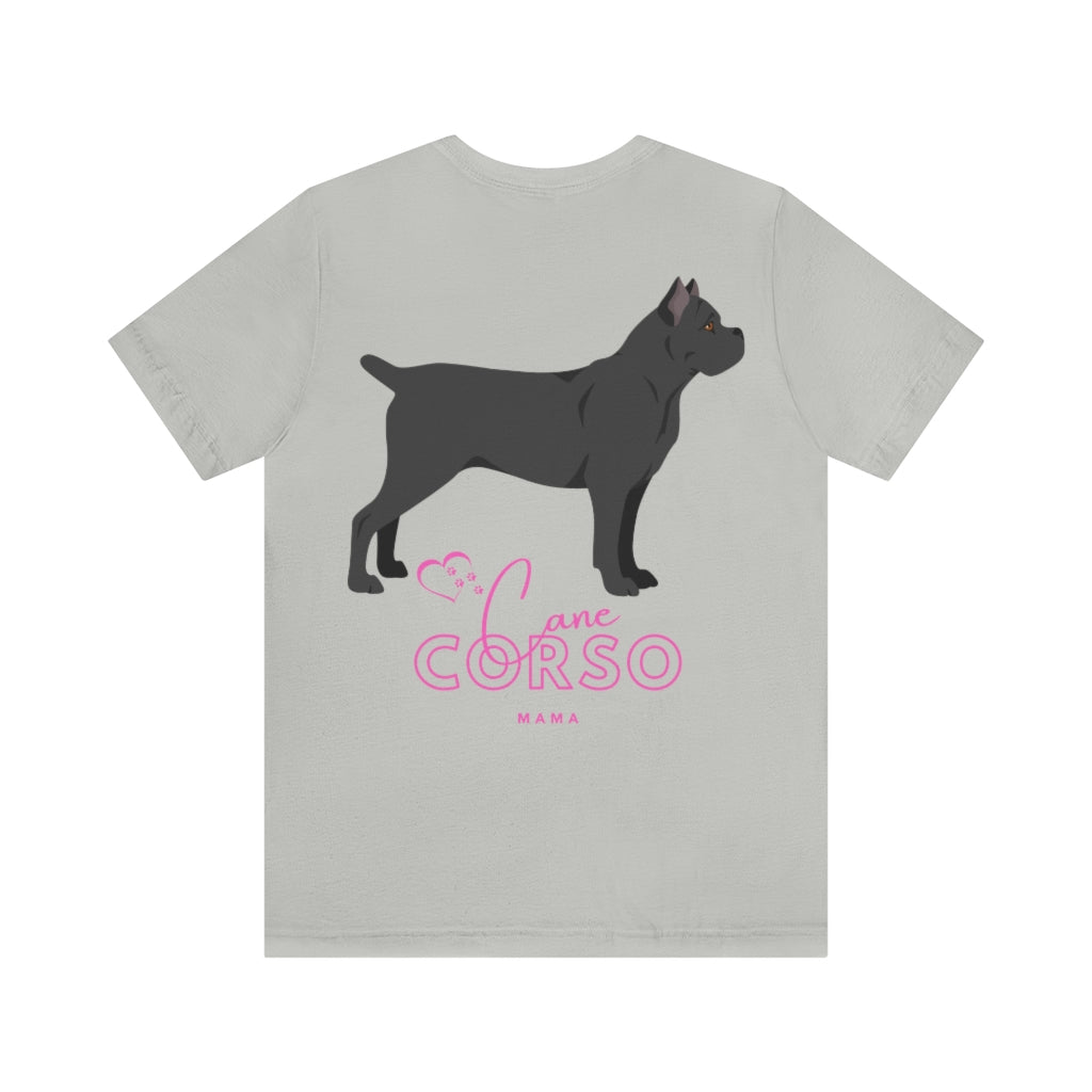 Black Cane Corso Mama T-Shirt