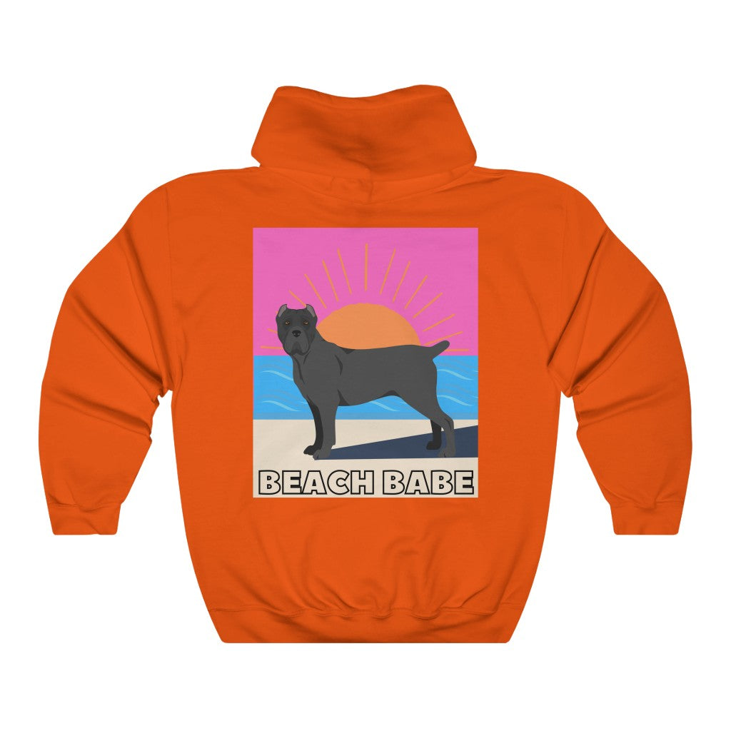 orange shirt,Beach Babe Cane Corso Hoodie Sweatshirt | Black Cane Corso Gift | Mom Shirt | Dad Shirt | Cool Mom Gift | Cane Corso Lover | Gift for Wife