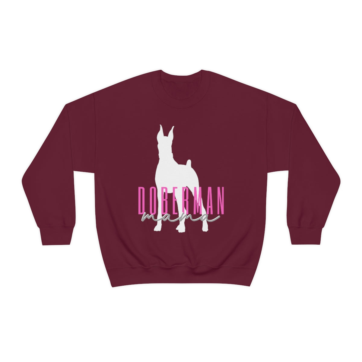 Doberman mama Crewneck Sweater - Customizable