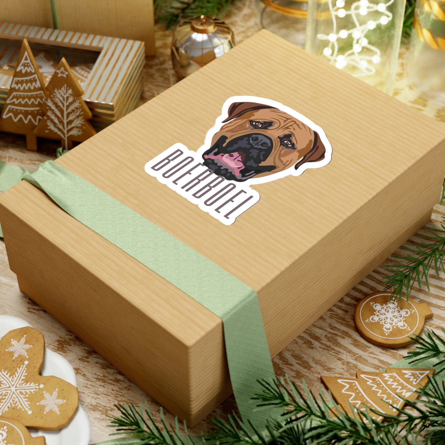 Boerboel Kiss-Cut Sticker