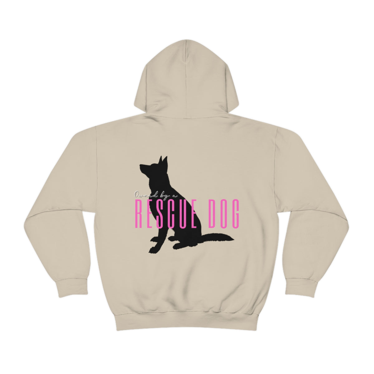 Rescue Dog Mom Hoodie - Customizable