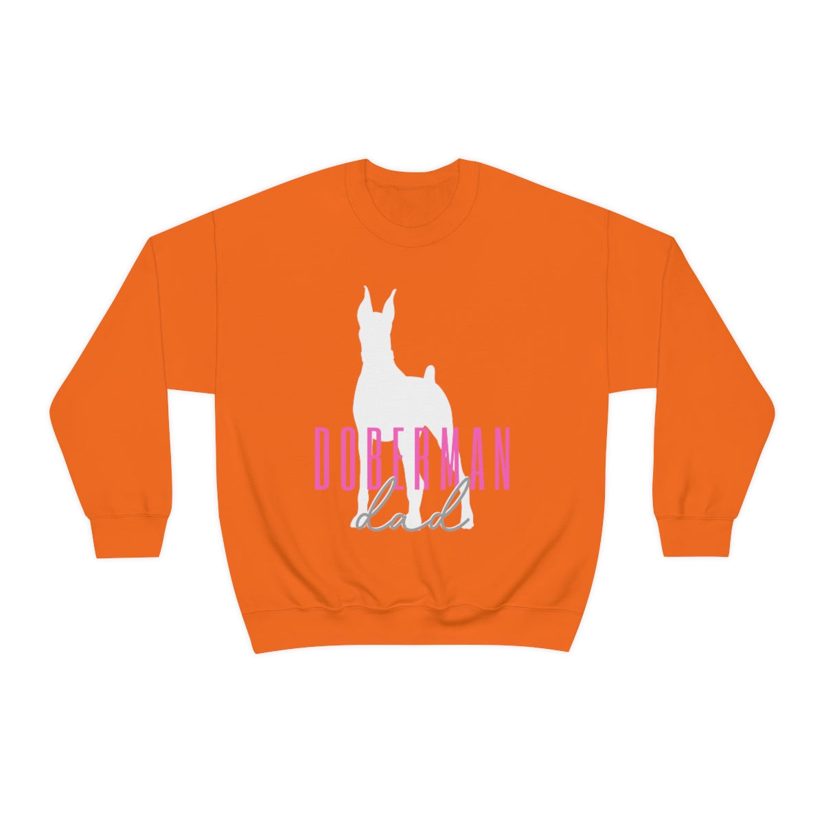 Doberman dad Crewneck Sweater - Customizable