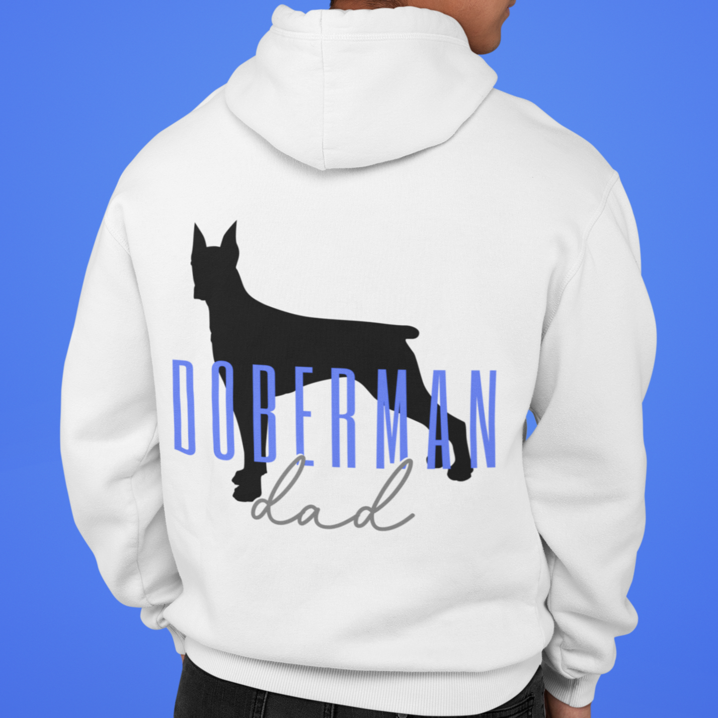  | Doberman Dad Sweater | Custom Doberman Dad Sweatshirt | Gift for Doberman dad | Holiday Gift For Doberman Mama