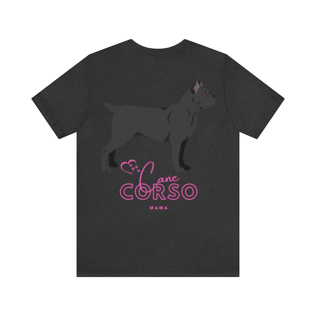 Black Cane Corso Mama T-Shirt