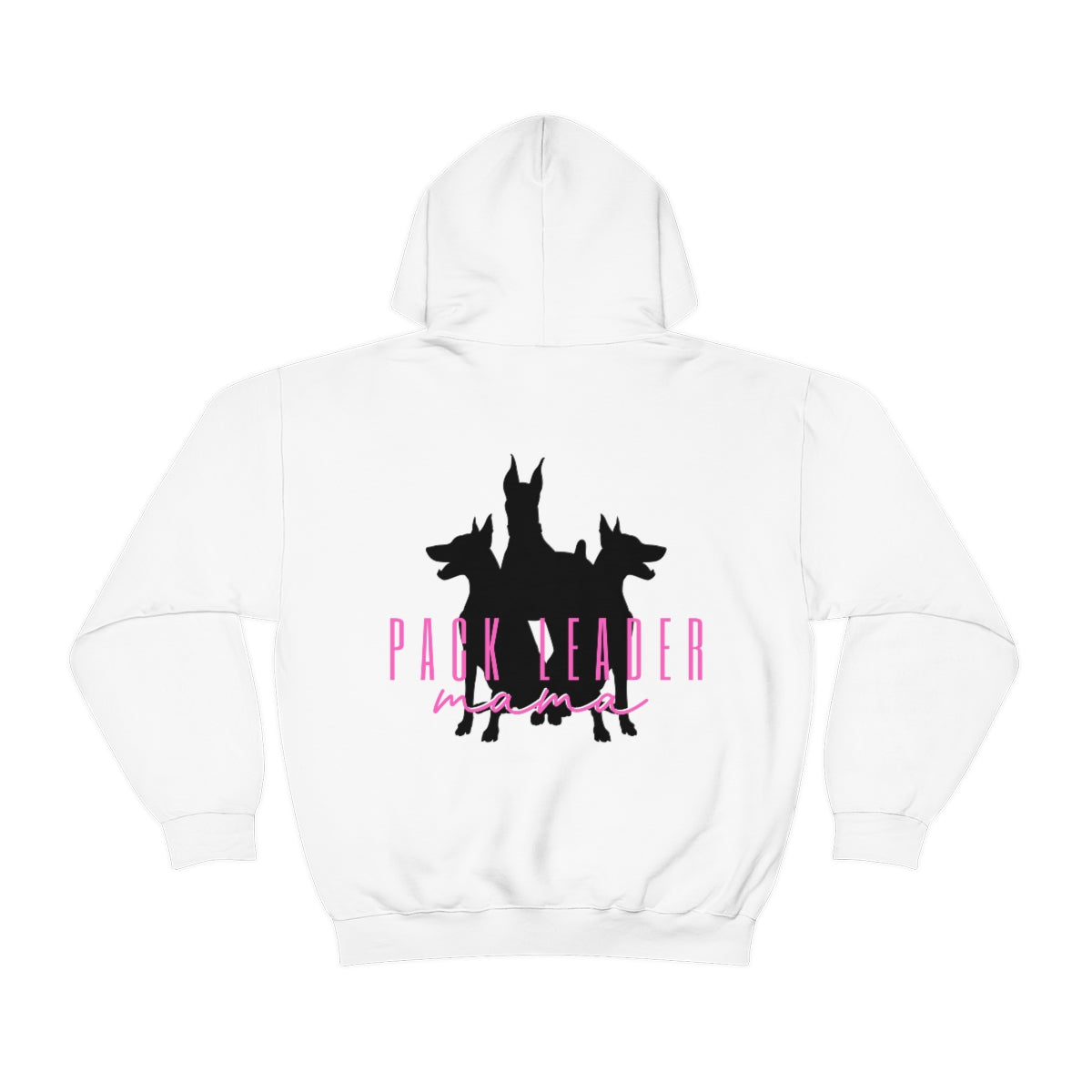 Customizable Pack Leader Mama Hoodie - Custom Dog Silhouettes