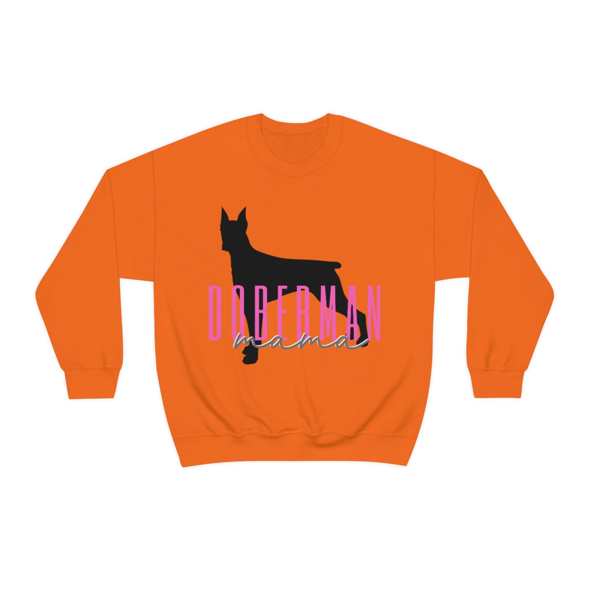 Doberman mama Crewneck Sweater - Customizable