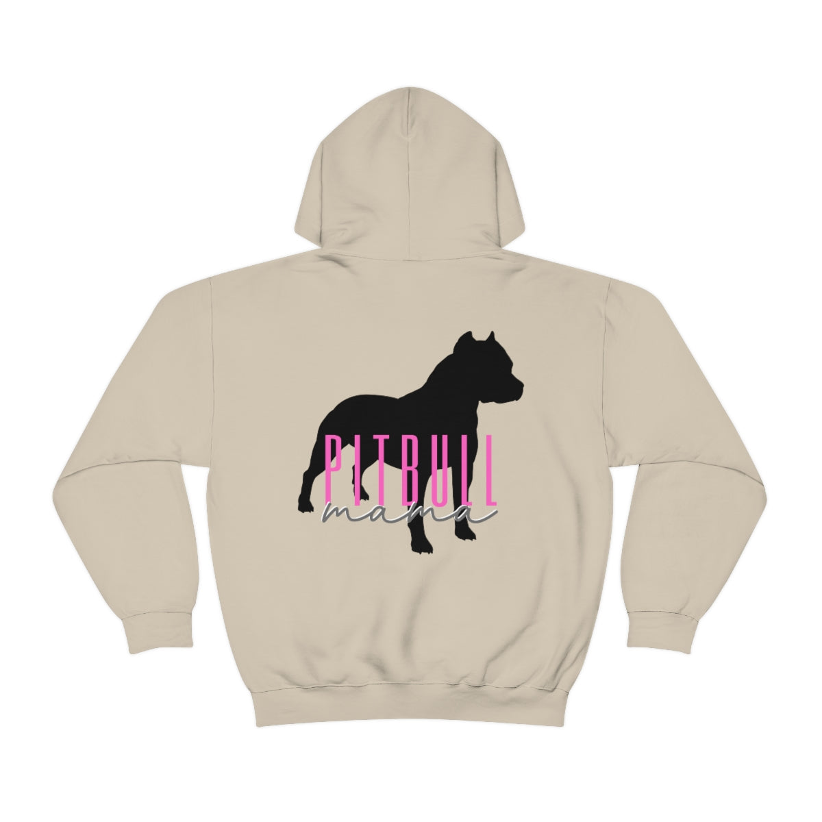 Pitbull Mama Hoodie - Customizable