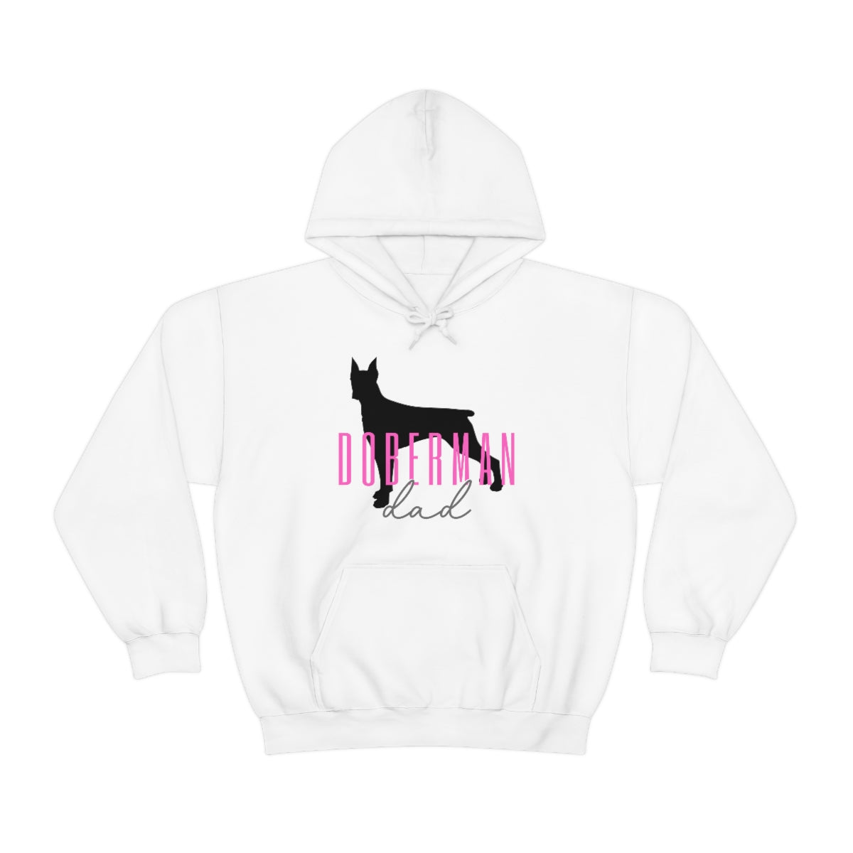 Doberman Dad Hoodie - Customizable