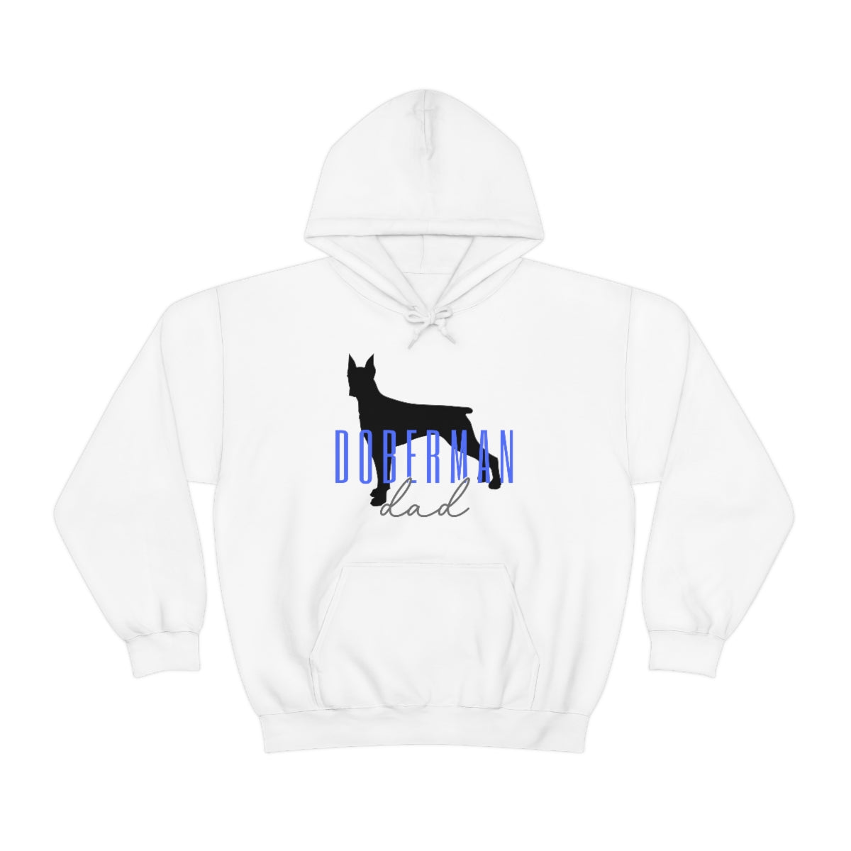 Doberman Dad Hoodie - Customizable