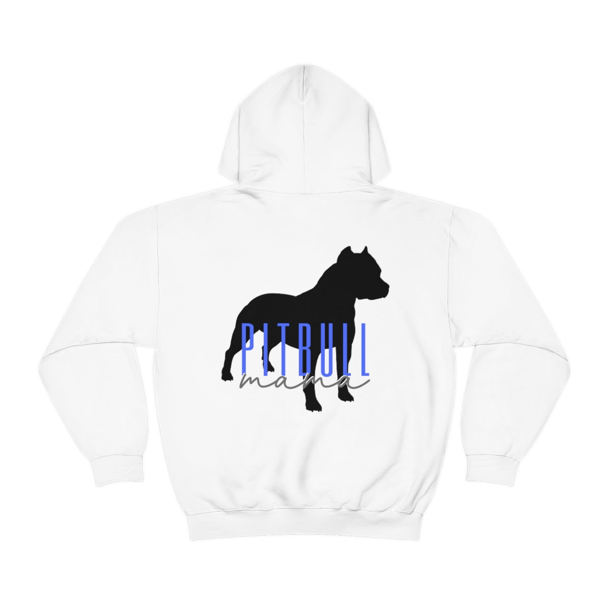 Pitbull Mama Hoodie - Cropped Ears