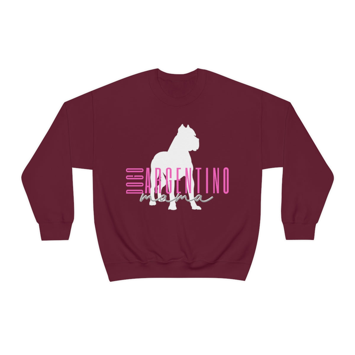 Dogo Argentino mama Crewneck Sweater - Customizable