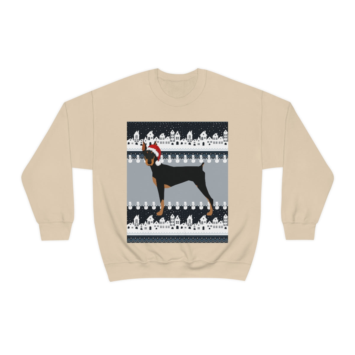 Doberman Pinscher Ugly Christmas Sweater