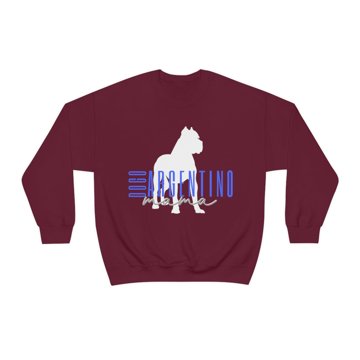 Dogo Argentino mama Crewneck Sweater - Customizable