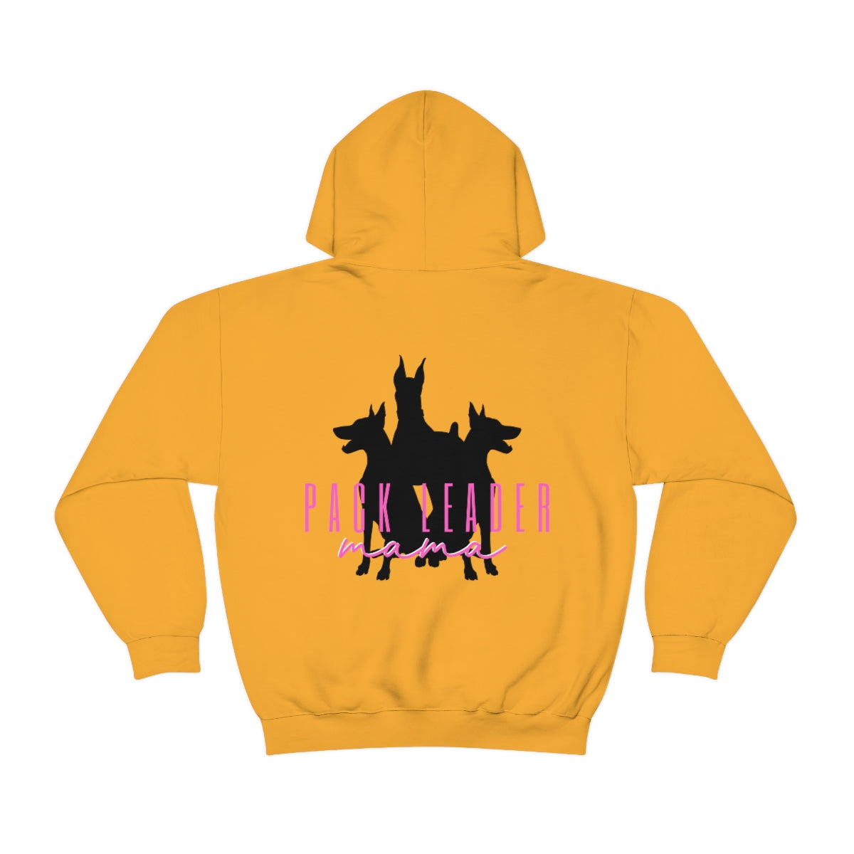 Customizable Pack Leader Mama Hoodie - Custom Dog Silhouettes