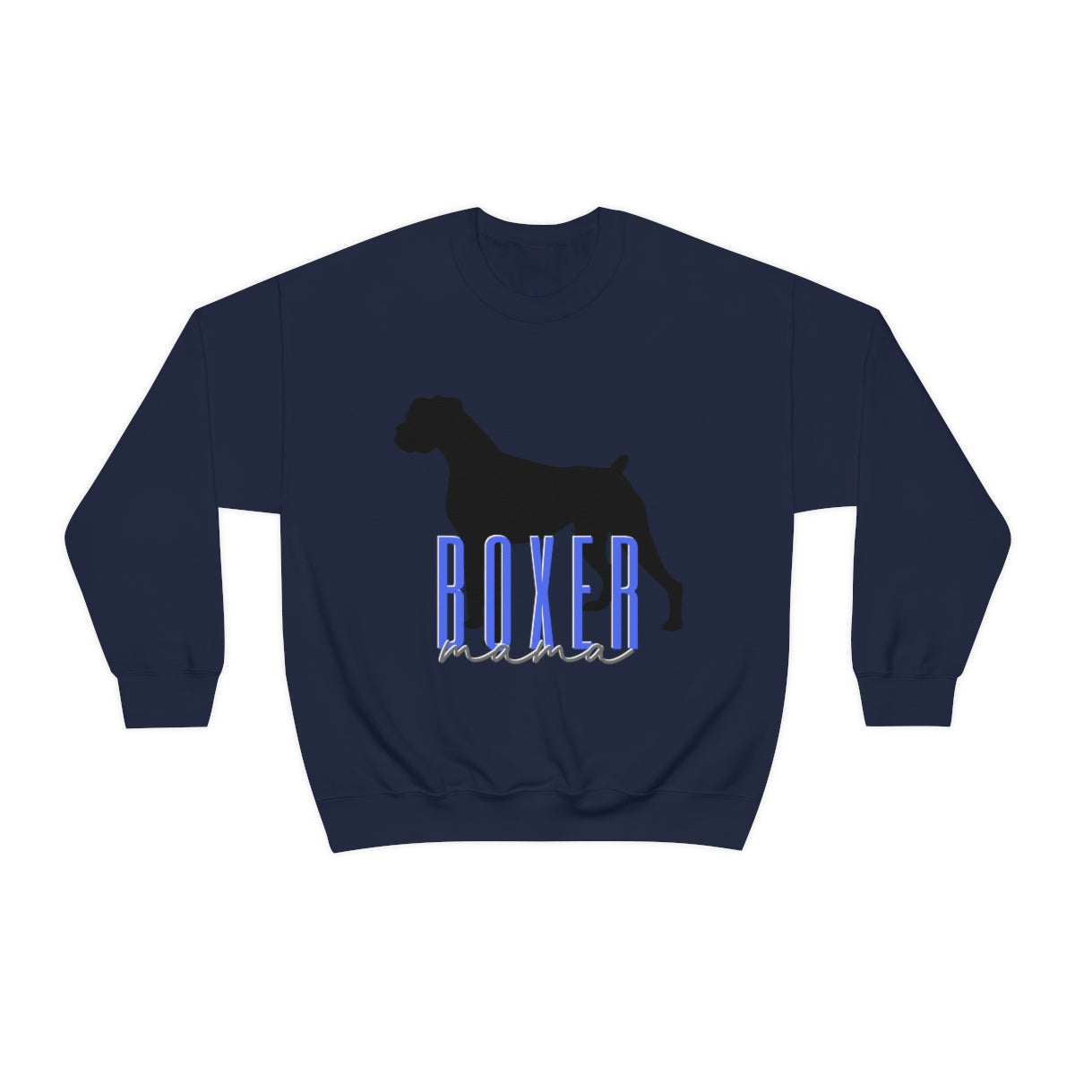 Boxer mama Crewneck Sweater - Customizable