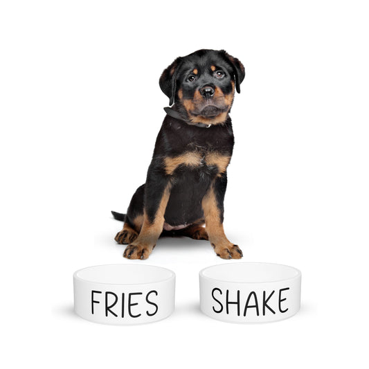 Funny Dog Gift Pet Food Bowl