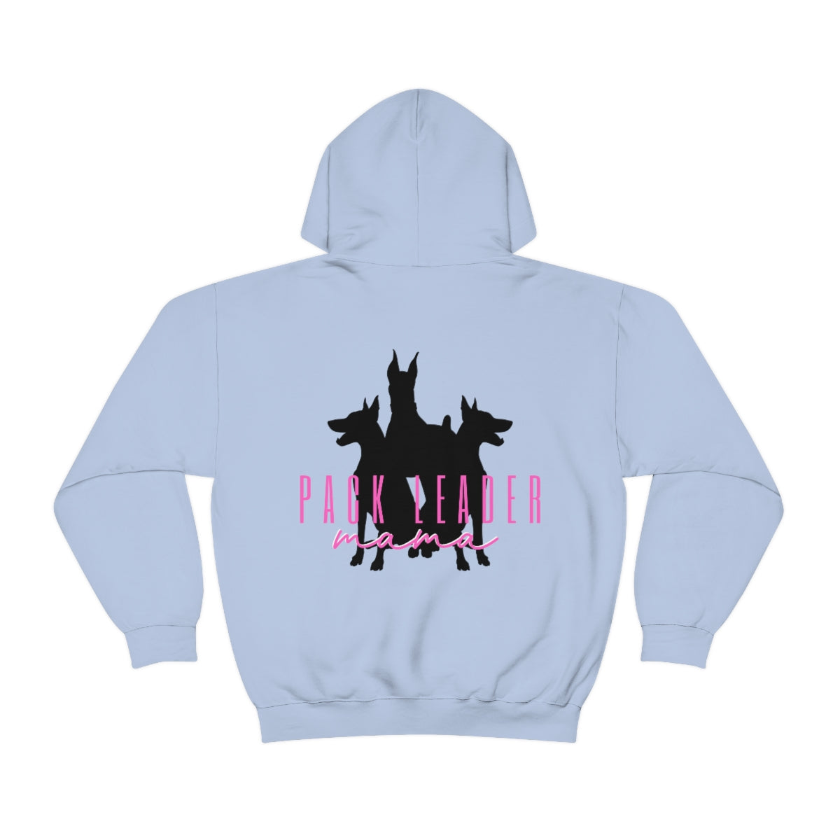 Customizable Pack Leader Mama Hoodie - Custom Dog Silhouettes