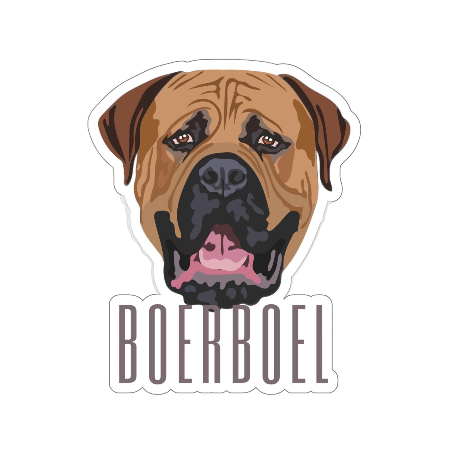 Boerboel Die-Cut Sticker